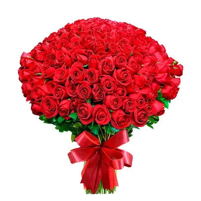 Mega Buquê de 200 Rosas Vermelhas