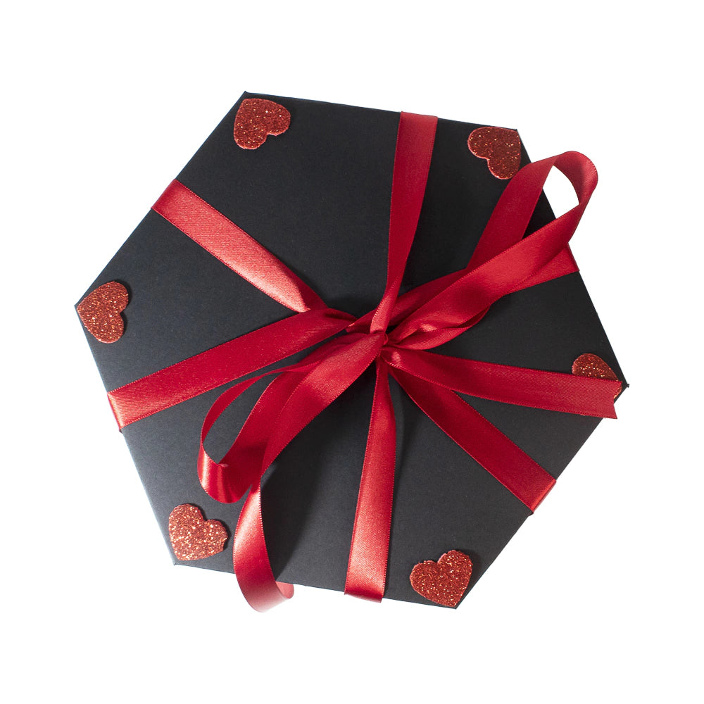 Caixa Explosão Premium Personalizada – Fotos, Chocolates e Mensagens de Amor 💝