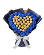 Buquê de Rosas com Ferrero Rocher