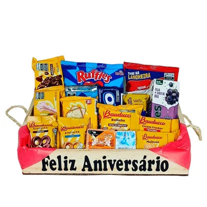 Cesta de Aniversário Café da Manhã