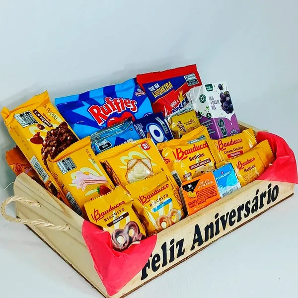 Cesta de Aniversário Café da Manhã